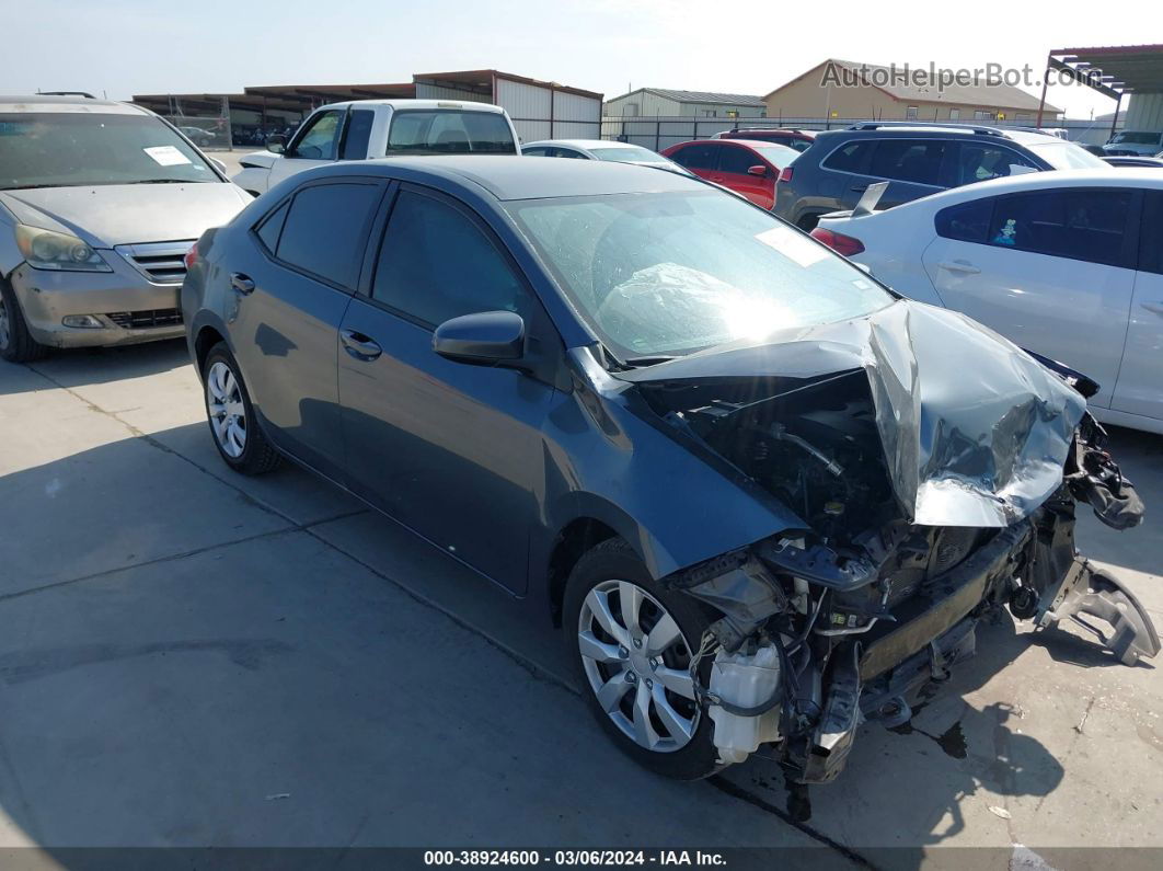 2014 Toyota Corolla Le Blue vin: 5YFBURHEXEP144203