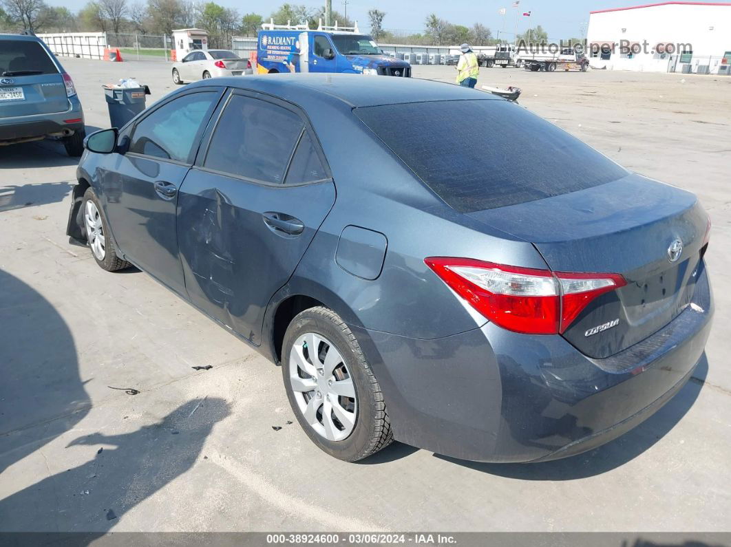 2014 Toyota Corolla Le Синий vin: 5YFBURHEXEP144203