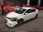 2014 Toyota Corolla L White vin: 5YFBURHEXEP155735