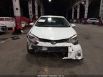 2014 Toyota Corolla L White vin: 5YFBURHEXEP155735