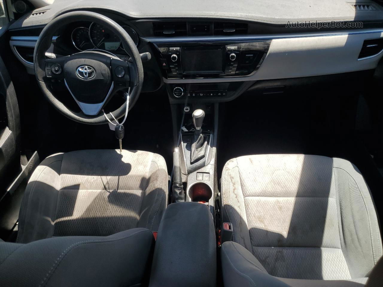 2014 Toyota Corolla L Серебряный vin: 5YFBURHEXEP159929