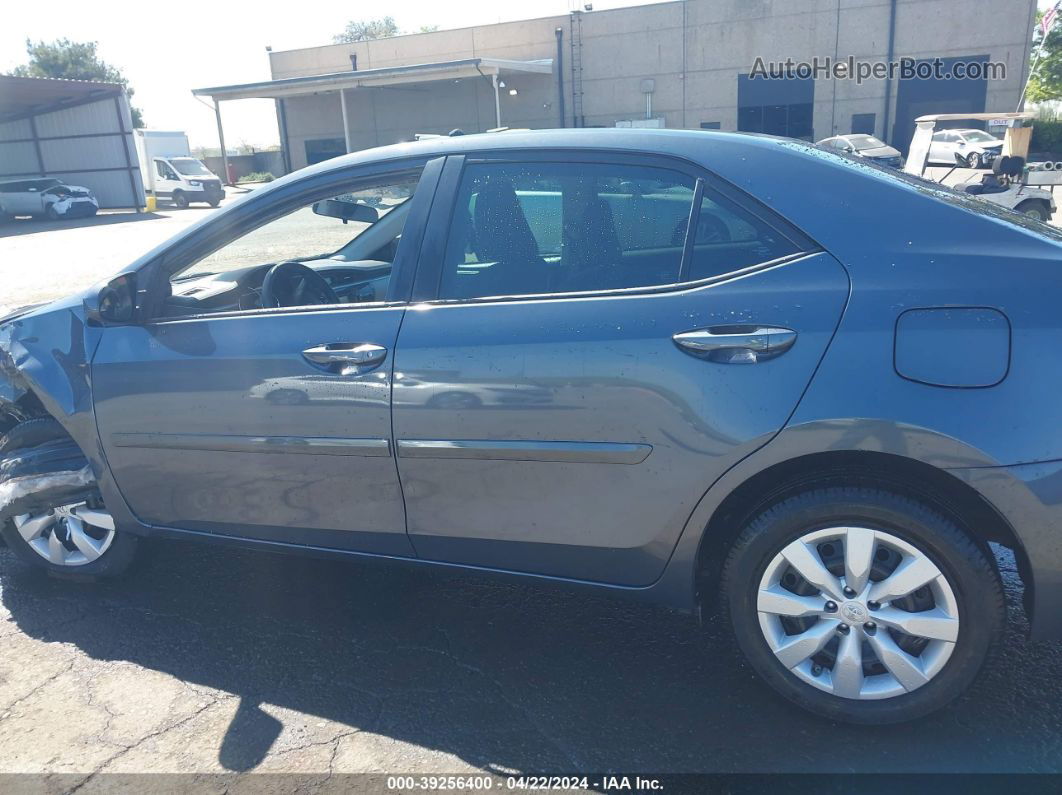 2014 Toyota Corolla Le Blue vin: 5YFBURHEXEP176763