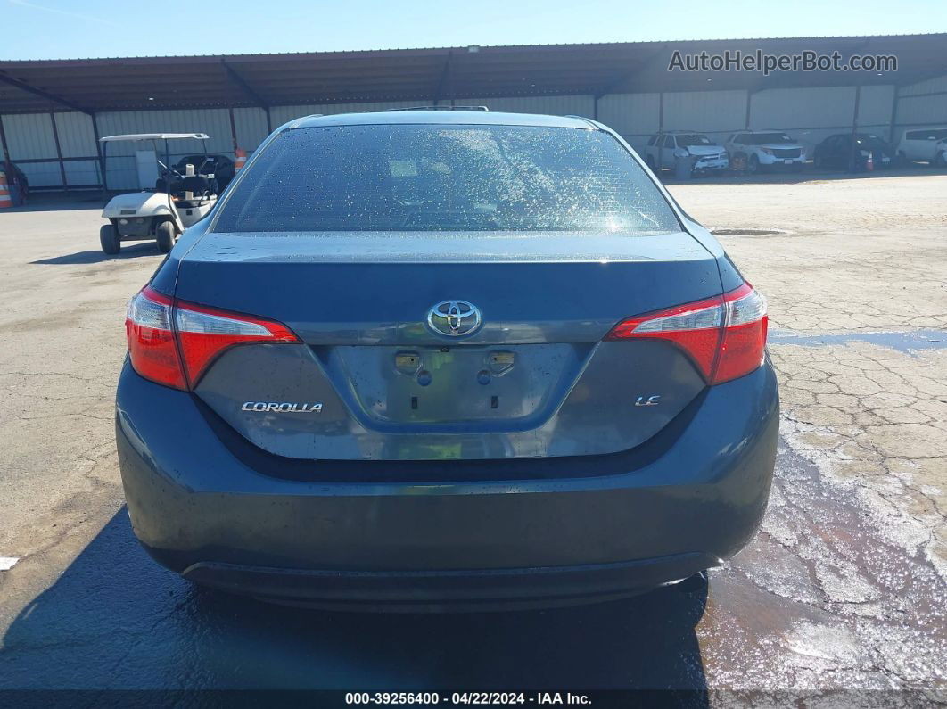 2014 Toyota Corolla Le Blue vin: 5YFBURHEXEP176763