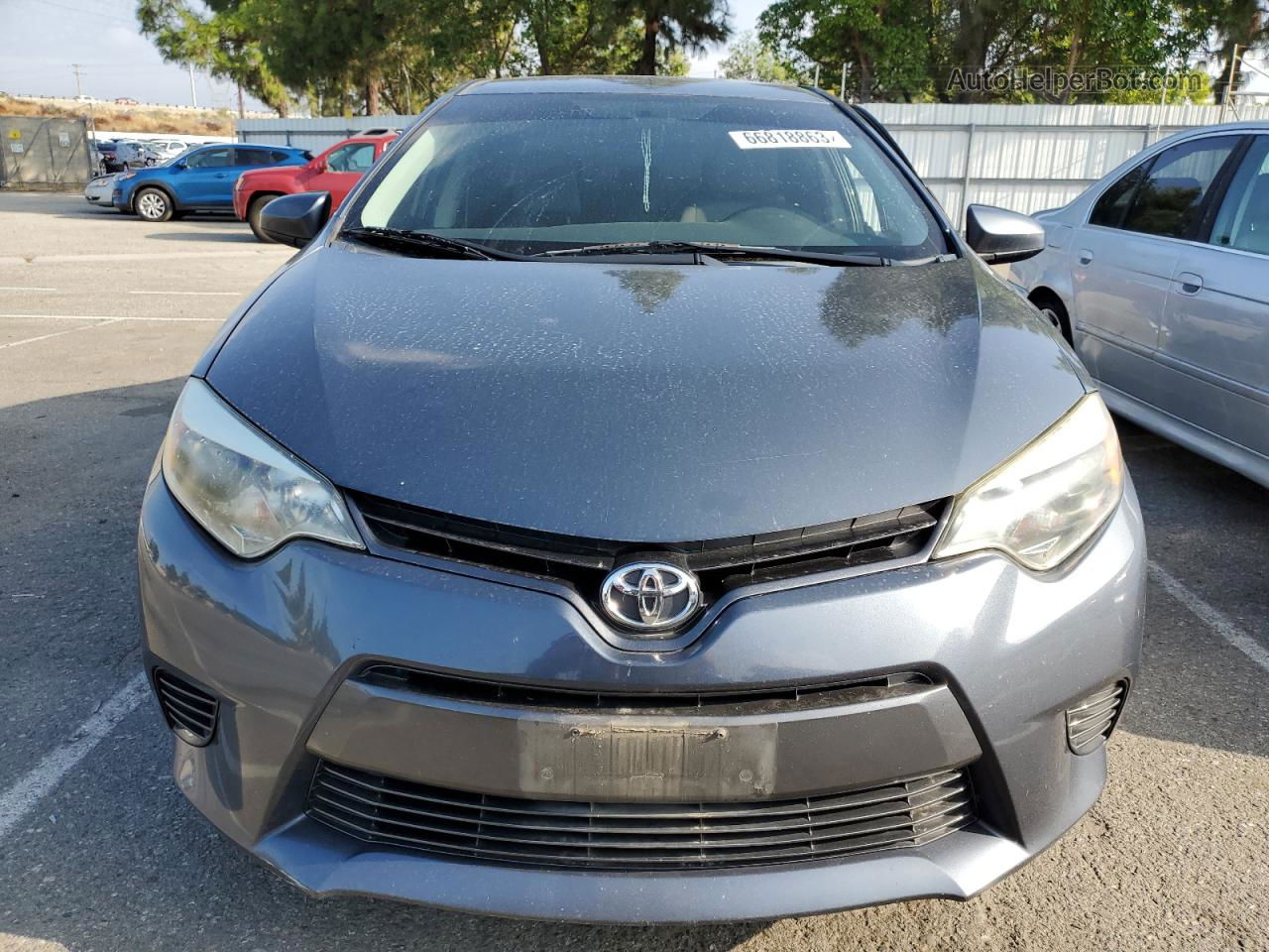 2015 Toyota Corolla L Charcoal vin: 5YFBURHEXFP194522