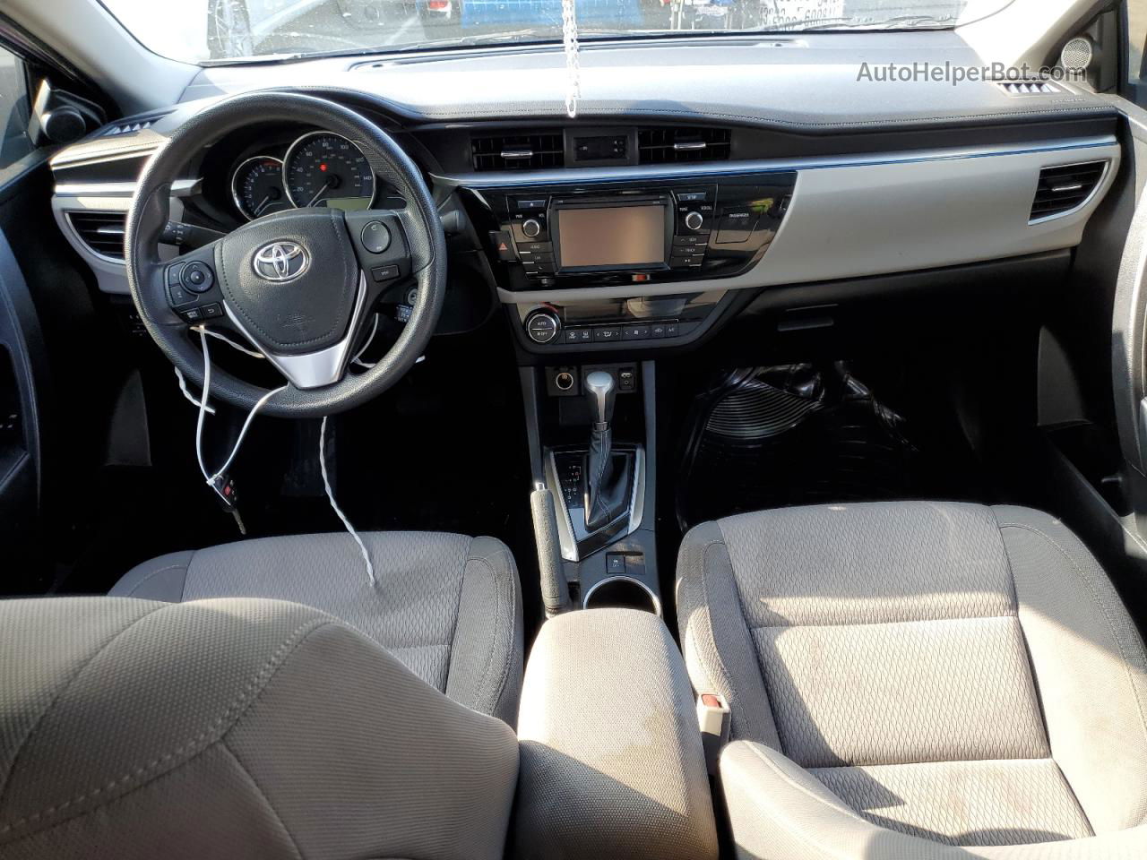 2015 Toyota Corolla L Угольный vin: 5YFBURHEXFP194522