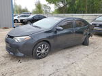 2015 Toyota Corolla L Black vin: 5YFBURHEXFP210119