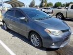 2015 Toyota Corolla L Gray vin: 5YFBURHEXFP236851