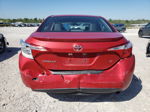 2015 Toyota Corolla L Red vin: 5YFBURHEXFP248451