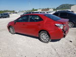 2015 Toyota Corolla L Red vin: 5YFBURHEXFP248451