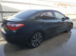 2015 Toyota Corolla L Black vin: 5YFBURHEXFP276704