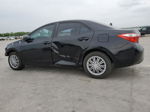 2015 Toyota Corolla L Black vin: 5YFBURHEXFP324993