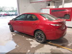 2015 Toyota Corolla S Plus Red vin: 5YFBURHEXFP331006