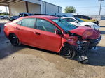 2016 Toyota Corolla L Red vin: 5YFBURHEXGP416624