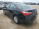 2016 Toyota Corolla L Black vin: 5YFBURHEXGP417904