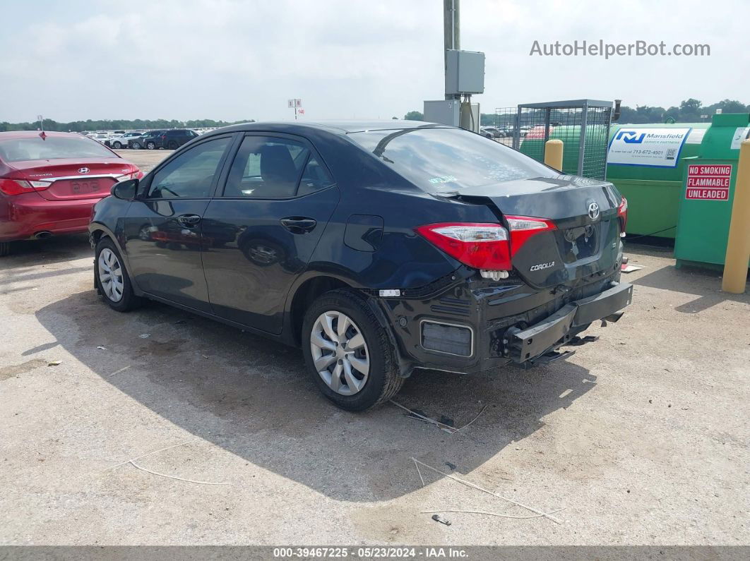 2016 Toyota Corolla Le Black vin: 5YFBURHEXGP441507