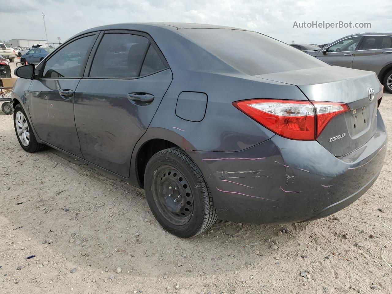 2016 Toyota Corolla L Charcoal vin: 5YFBURHEXGP463295