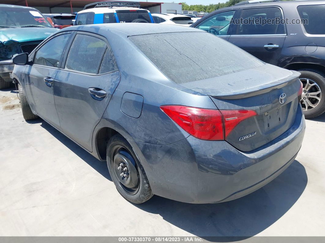 2017 Toyota Corolla L/le/xle/se Gray vin: 5YFBURHEXHP587701