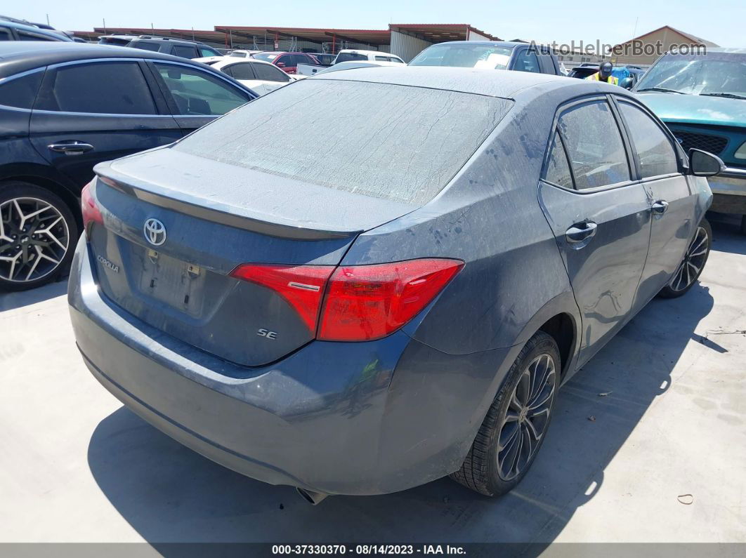 2017 Toyota Corolla L/le/xle/se Gray vin: 5YFBURHEXHP587701