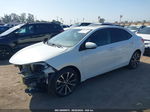 2017 Toyota Corolla Se White vin: 5YFBURHEXHP651879