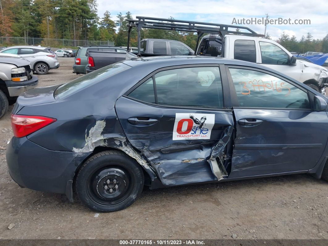 2017 Toyota Corolla Le Gray vin: 5YFBURHEXHP656029