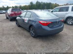 2017 Toyota Corolla Le Gray vin: 5YFBURHEXHP656029