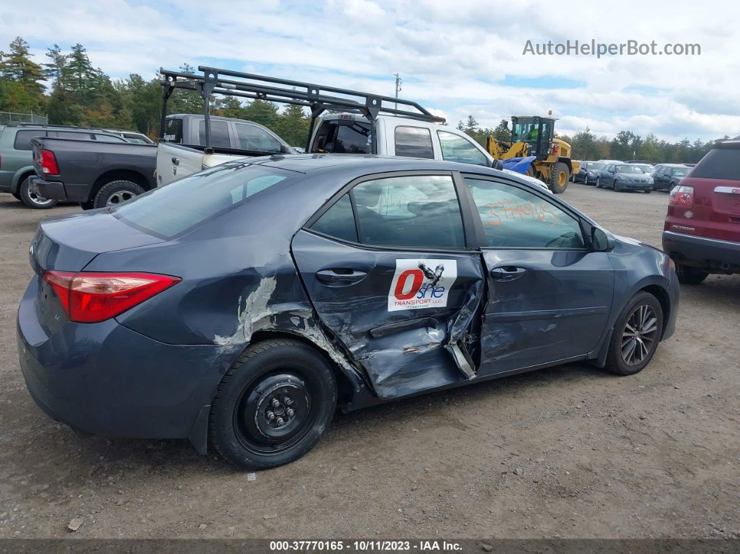 2017 Toyota Corolla Le Серый vin: 5YFBURHEXHP656029