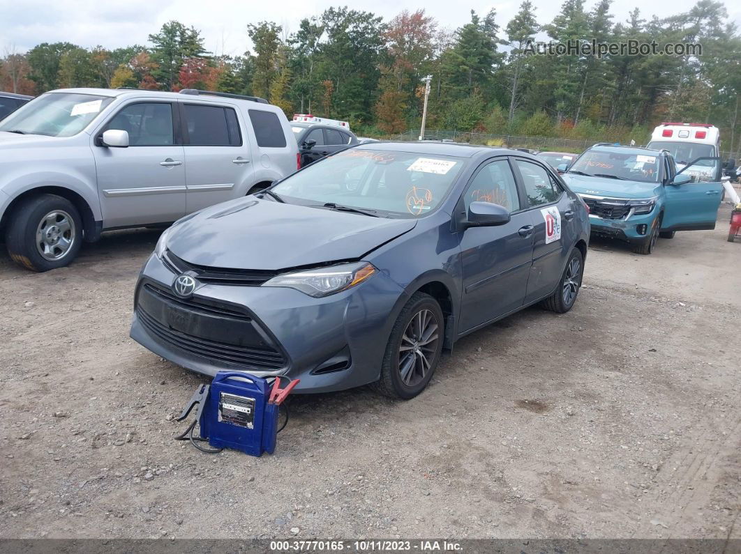 2017 Toyota Corolla Le Gray vin: 5YFBURHEXHP656029