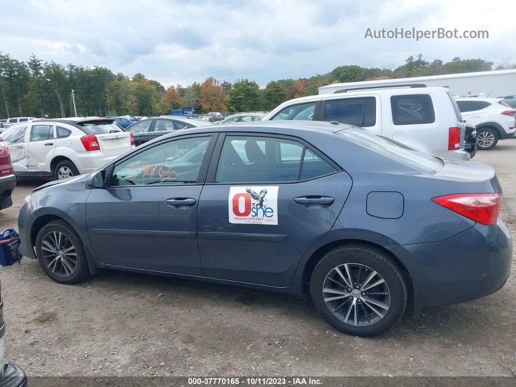 2017 Toyota Corolla Le Серый vin: 5YFBURHEXHP656029