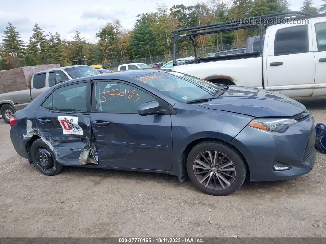 2017 Toyota Corolla Le Gray vin: 5YFBURHEXHP656029