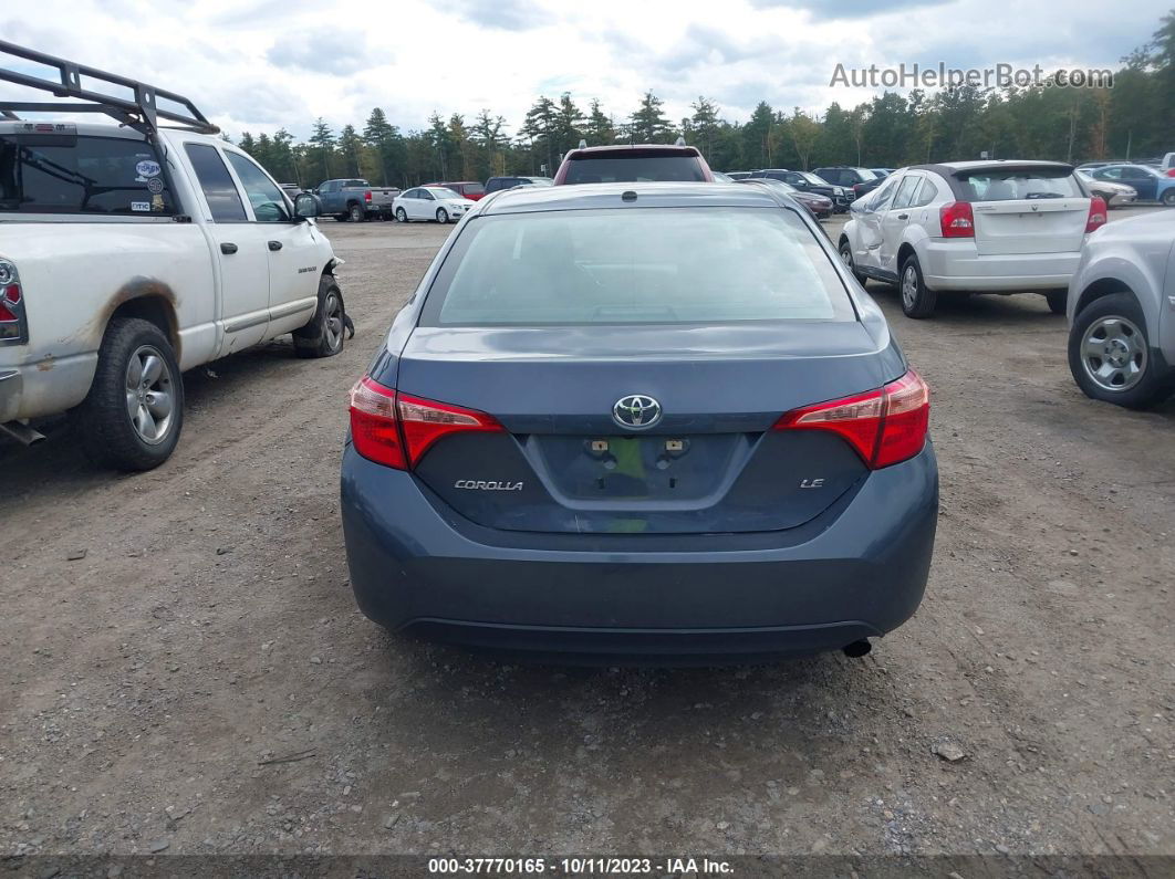 2017 Toyota Corolla Le Gray vin: 5YFBURHEXHP656029