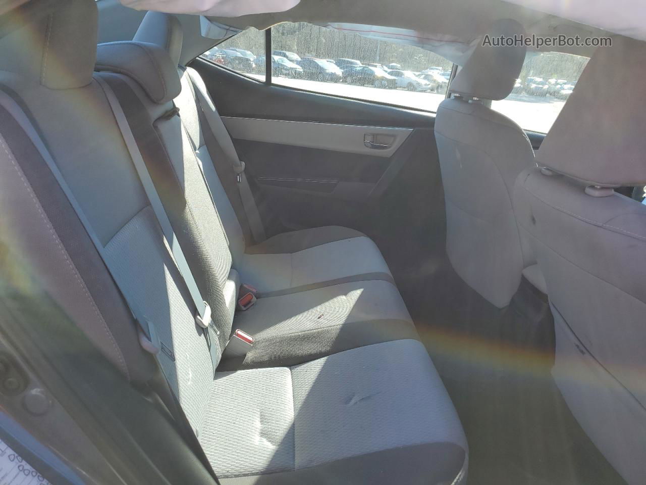 2017 Toyota Corolla L Gray vin: 5YFBURHEXHP657987