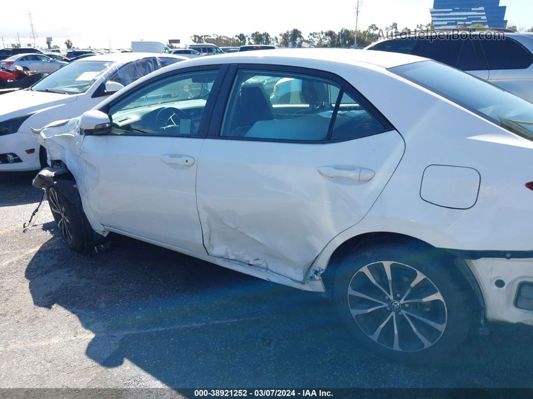 2017 Toyota Corolla Se Белый vin: 5YFBURHEXHP664132