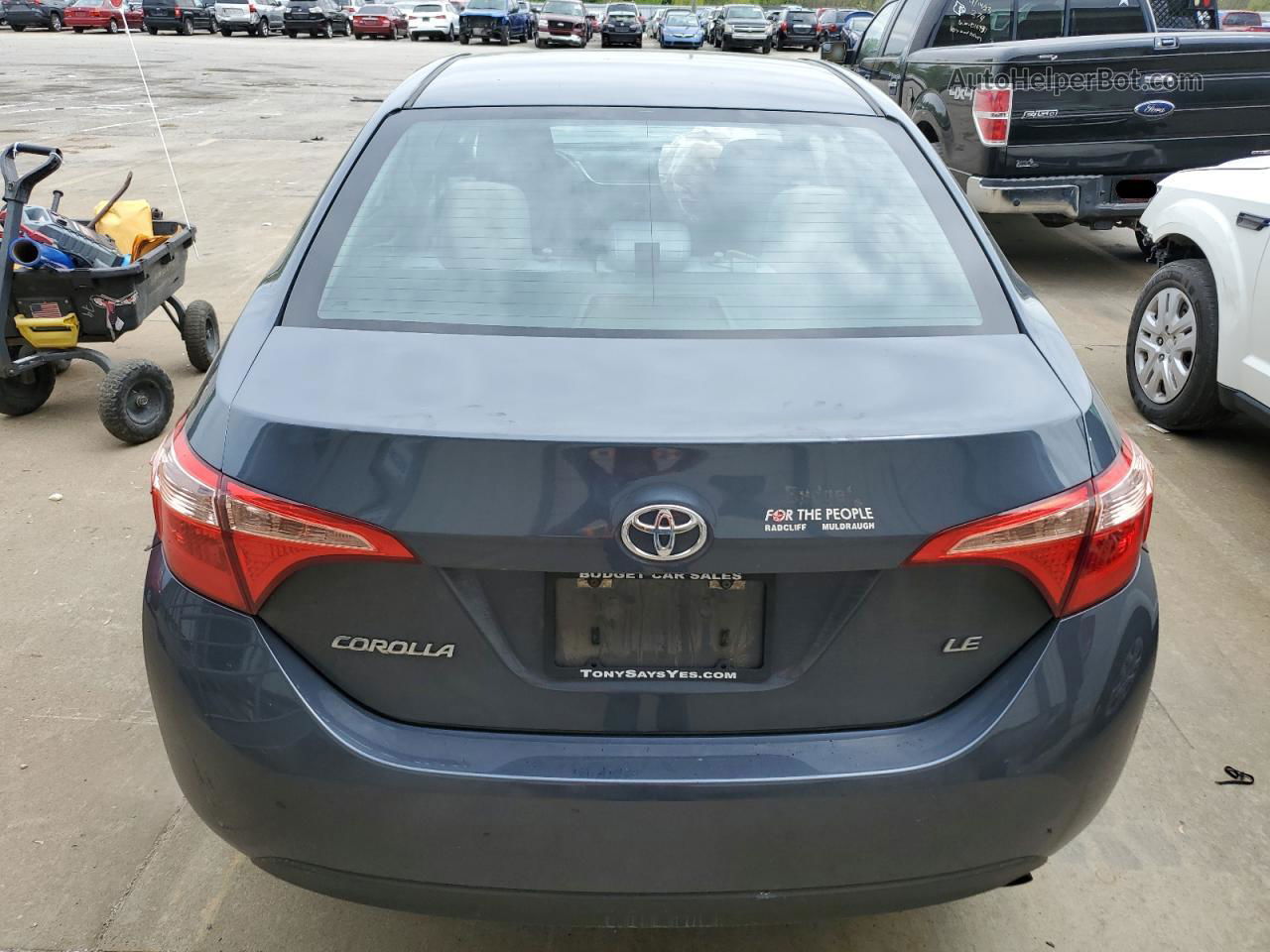 2017 Toyota Corolla L Gray vin: 5YFBURHEXHP690651