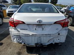 2017 Toyota Corolla L White vin: 5YFBURHEXHP698457