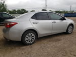 2017 Toyota Corolla L Silver vin: 5YFBURHEXHP724586