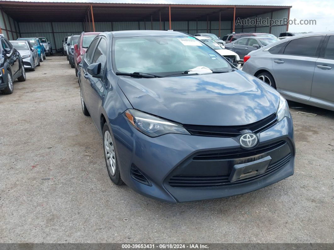 2017 Toyota Corolla Le Gray vin: 5YFBURHEXHP735751