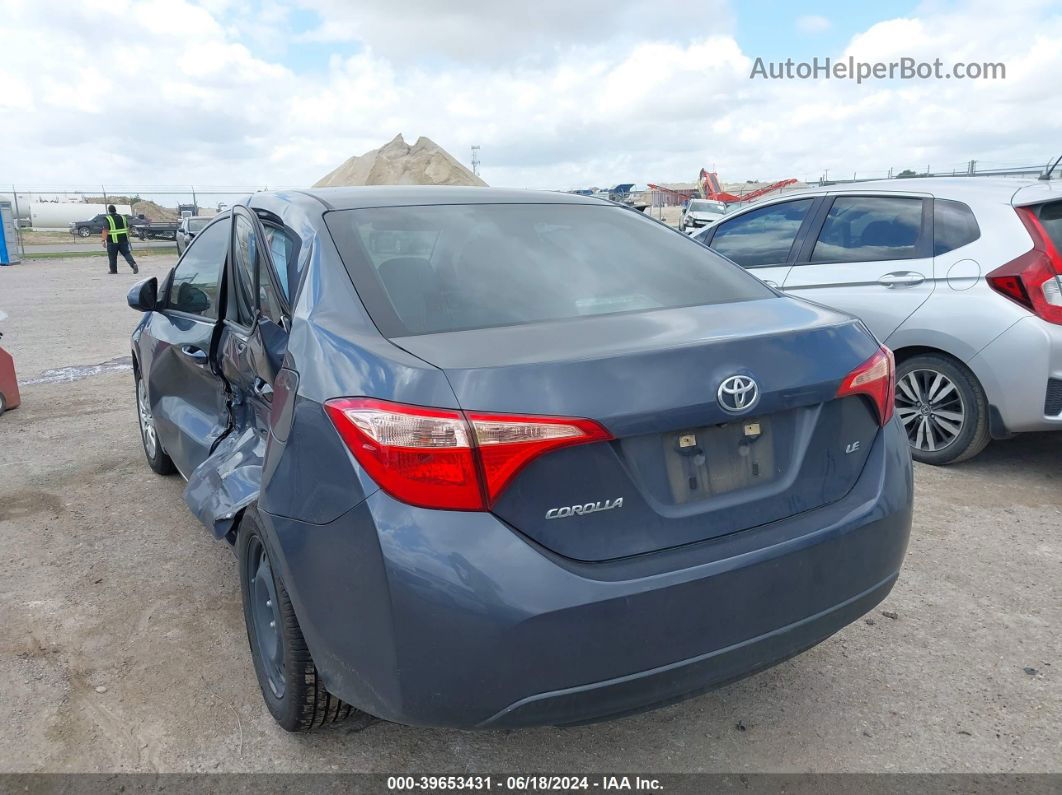 2017 Toyota Corolla Le Gray vin: 5YFBURHEXHP735751