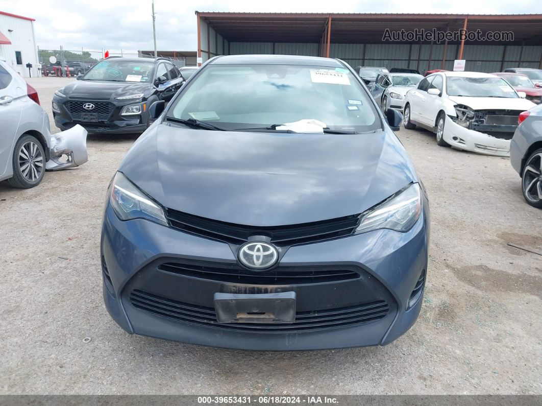 2017 Toyota Corolla Le Gray vin: 5YFBURHEXHP735751