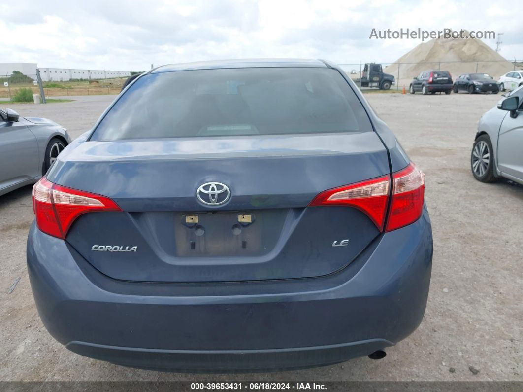 2017 Toyota Corolla Le Gray vin: 5YFBURHEXHP735751