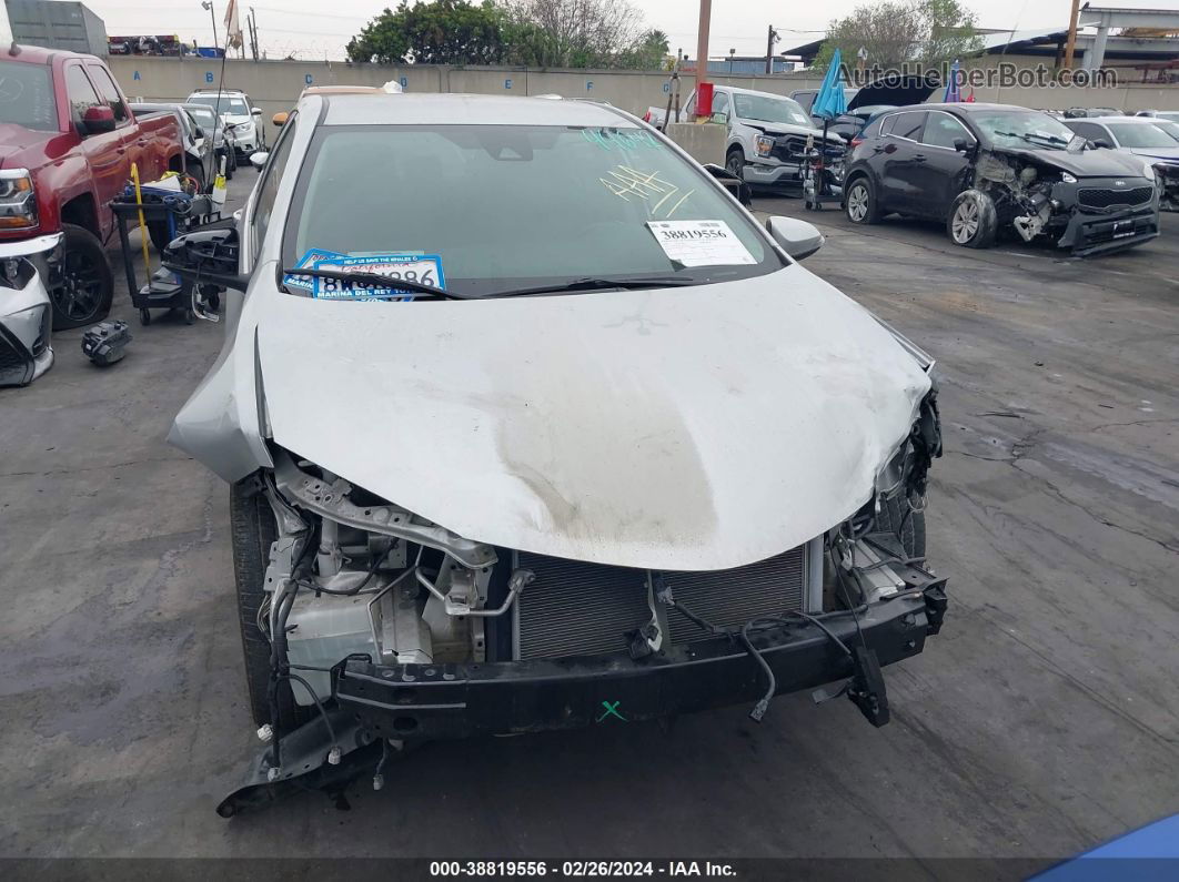 2019 Toyota Corolla Se Silver vin: 5YFBURHEXKP865181