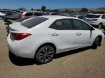 2019 Toyota Corolla L White vin: 5YFBURHEXKP869005