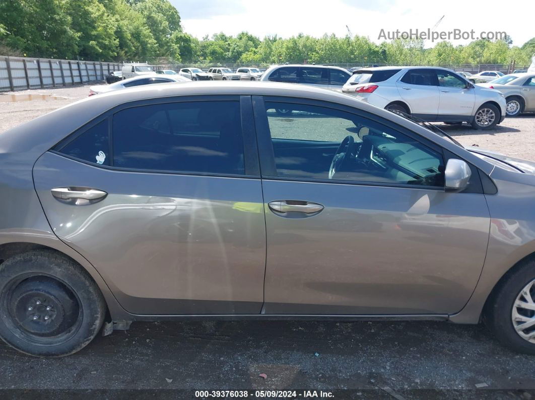 2019 Toyota Corolla Le Gray vin: 5YFBURHEXKP876410