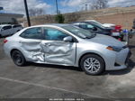 2019 Toyota Corolla Le Silver vin: 5YFBURHEXKP901130