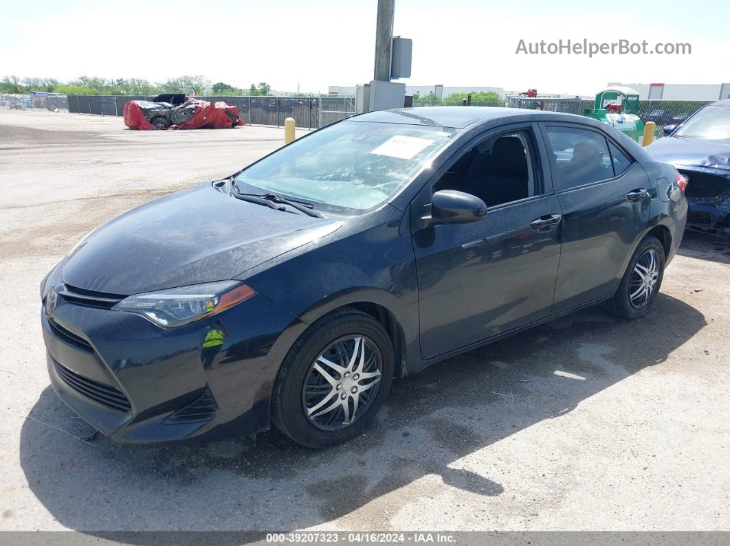 2019 Toyota Corolla Le Black vin: 5YFBURHEXKP903265