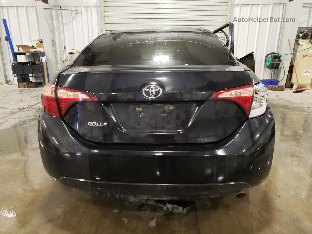 2019 Toyota Corolla L Black vin: 5YFBURHEXKP907025