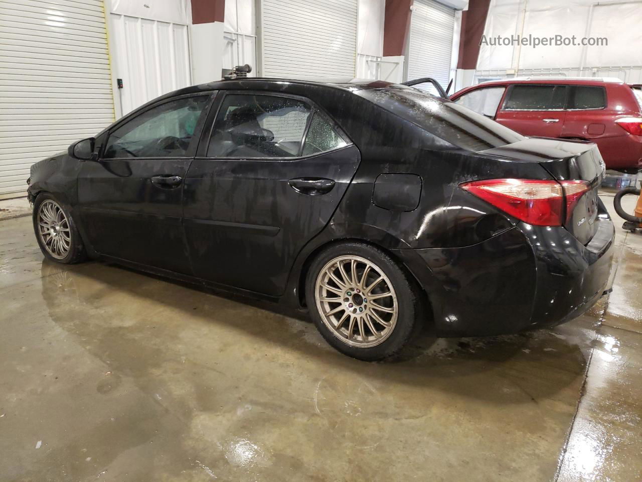 2019 Toyota Corolla L Black vin: 5YFBURHEXKP907025