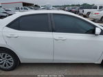 2019 Toyota Corolla Le White vin: 5YFBURHEXKP913925