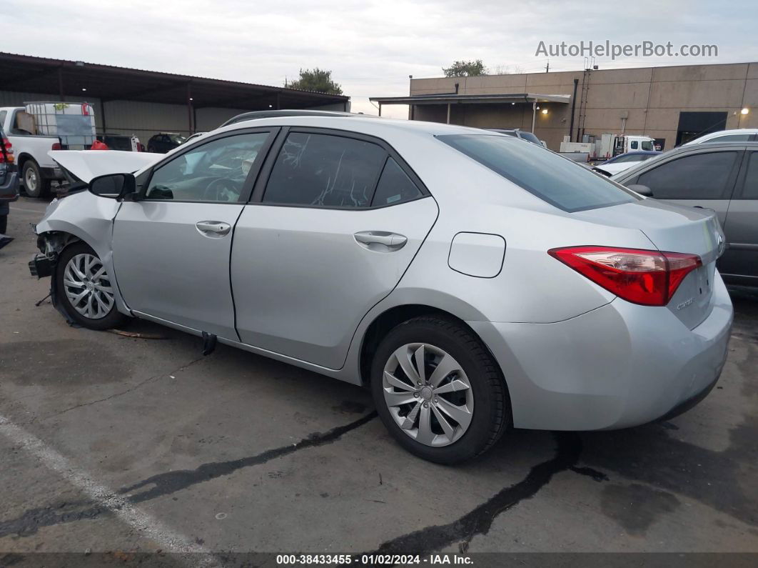 2019 Toyota Corolla Le Silver vin: 5YFBURHEXKP919966