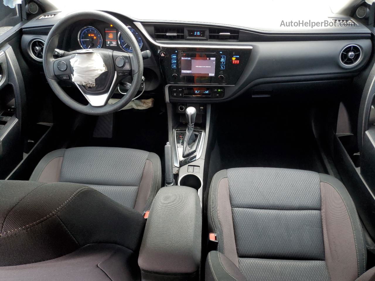 2019 Toyota Corolla L Синий vin: 5YFBURHEXKP932376