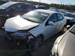 2019 Toyota Corolla L White vin: 5YFBURHEXKP935293